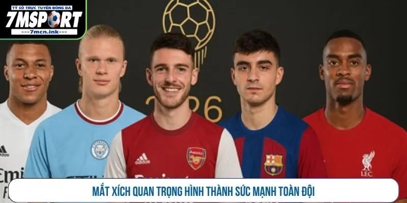 Mắt xích quan trọng hình thành sức mạnh toàn đội